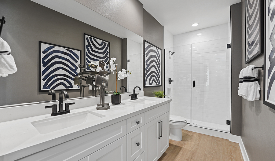 Bathroom Bathroom of the Nathanson floor plan