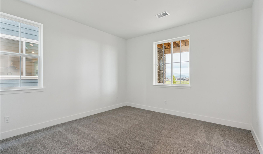 Bedroom of the Linton floor plan