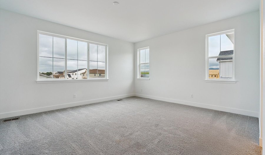 Bedroom of the Linton floor plan