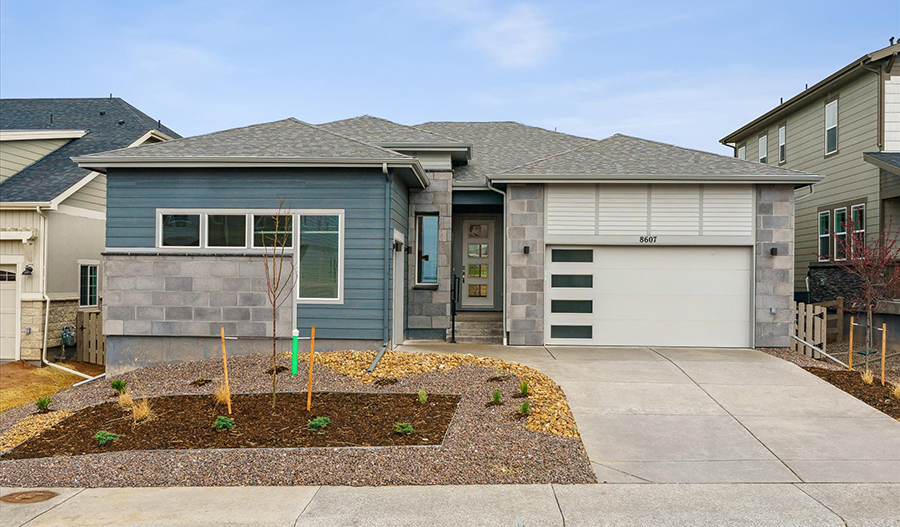 Exterior of the Riverbend floor plan