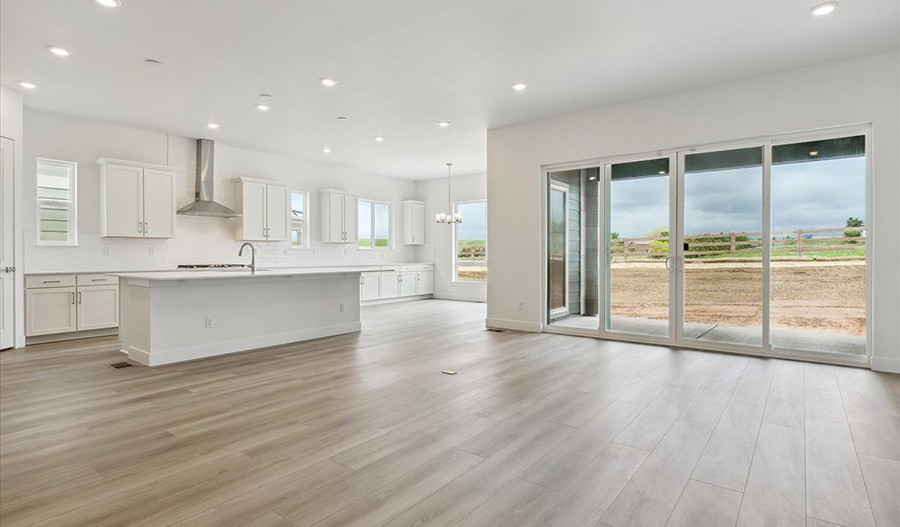 Great Room of the Riverbend floor plan