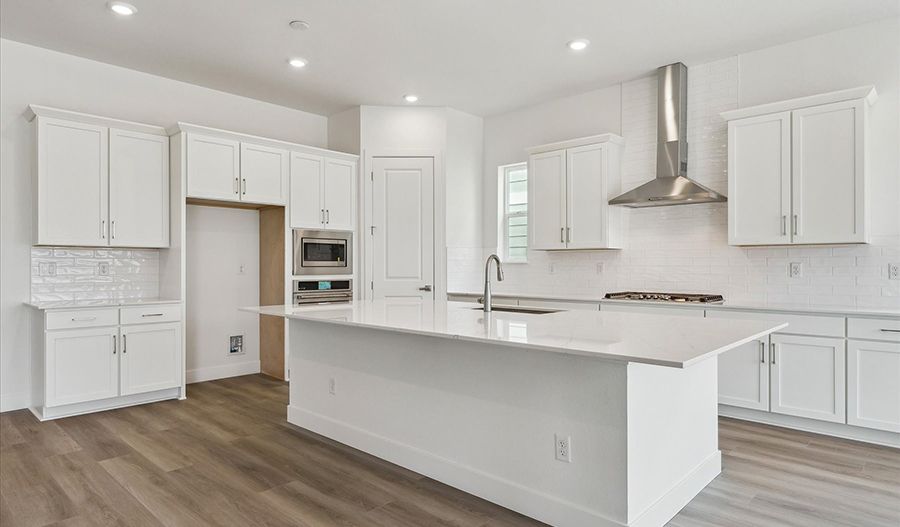 Kitchen of the Riverbend floor plan