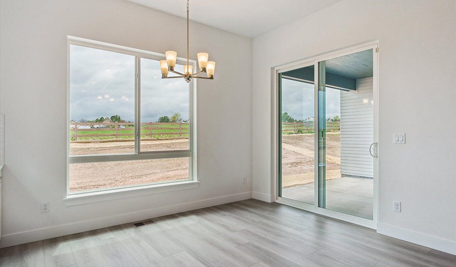Dining Area of the Riverbend floor plan