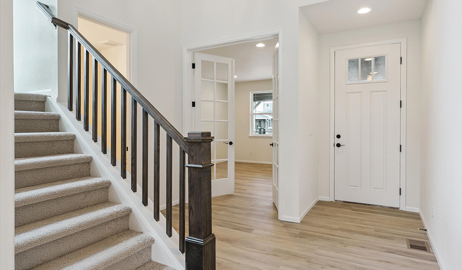 Entry of the Coronado floor plan