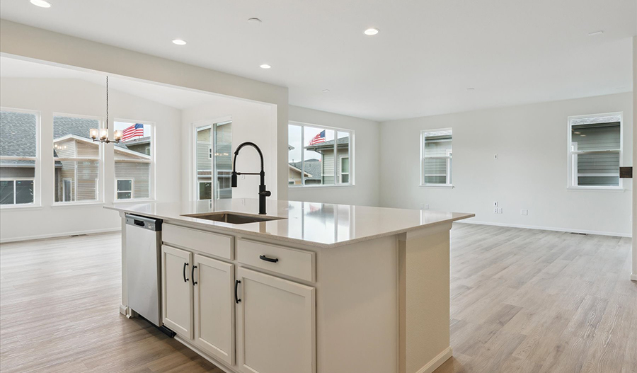 Kitchen of the Coronado floor plan