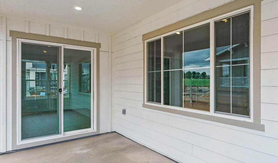 Patio of the Elkhorn floor plan