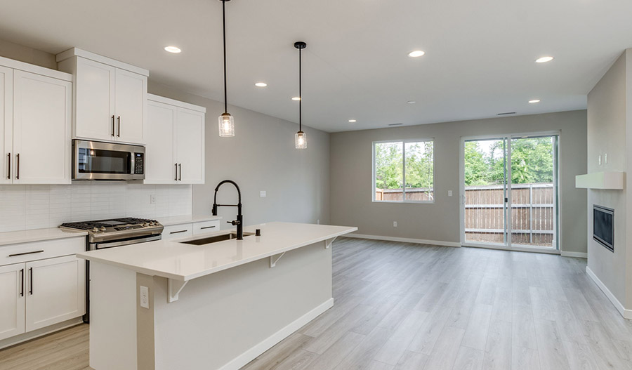 Kitchen of the Ironwood floor plan