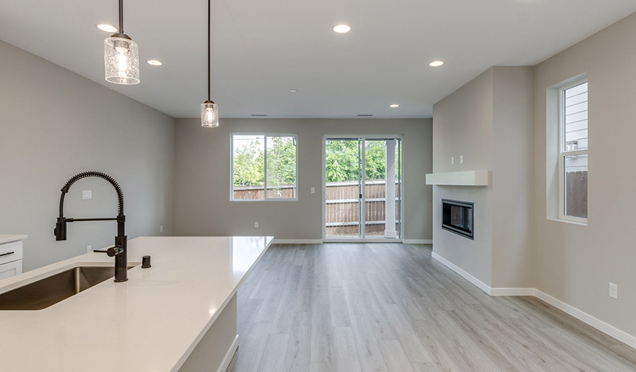 Kitchen of the Ironwood floor plan