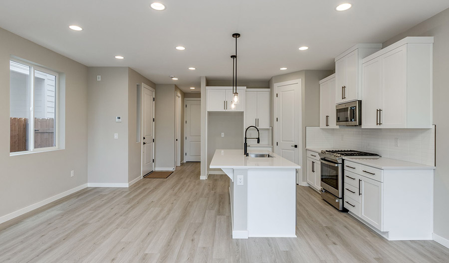 Kitchen of the Ironwood floor plan