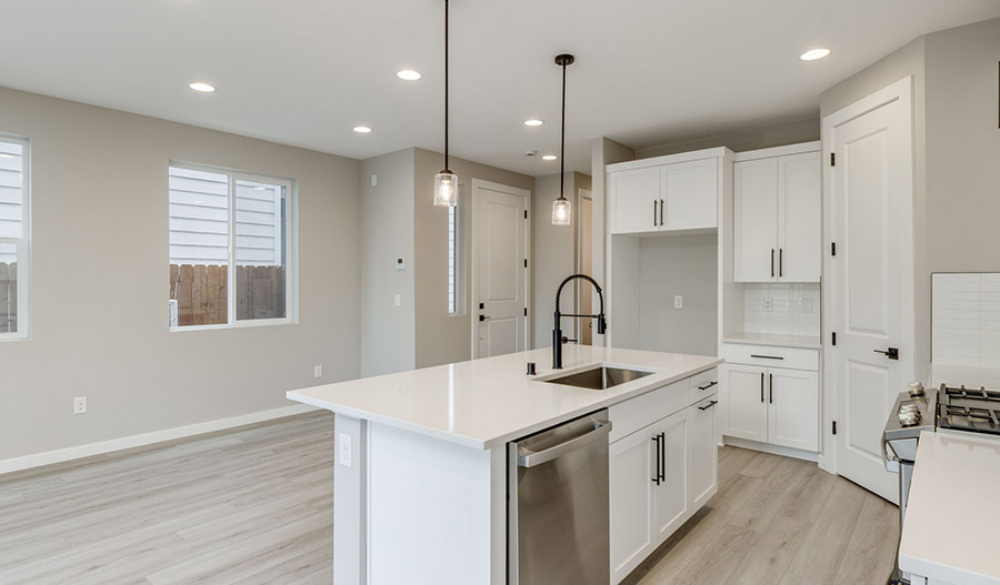 Kitchen of the Ironwood floor plan