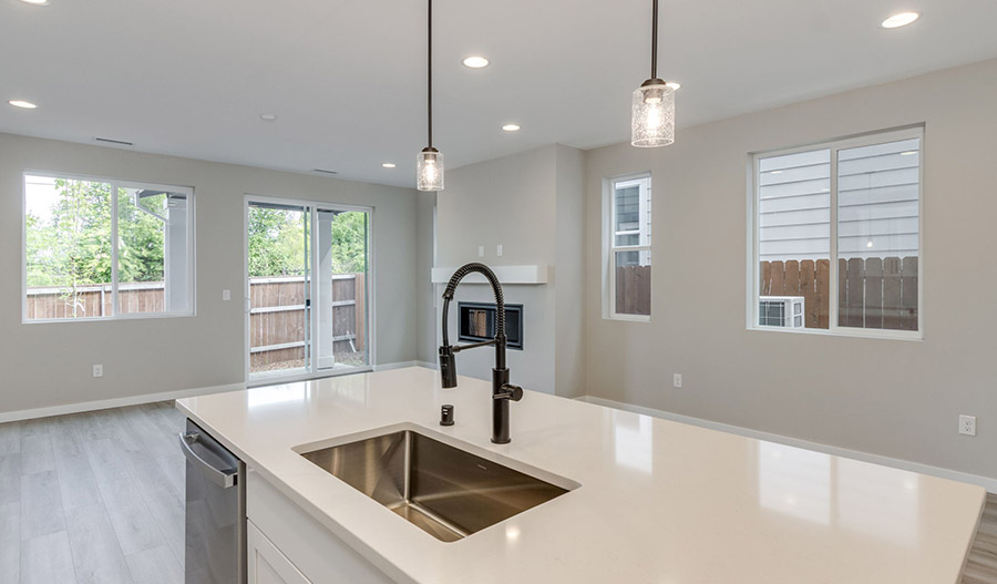 Kitchen of the Ironwood floor plan
