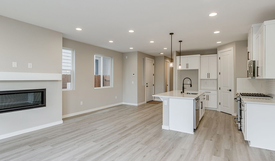 Great Room of the Ironwood floor plan