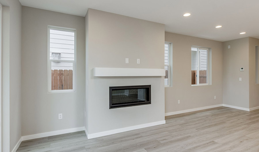 Great Room of the Ironwood floor plan