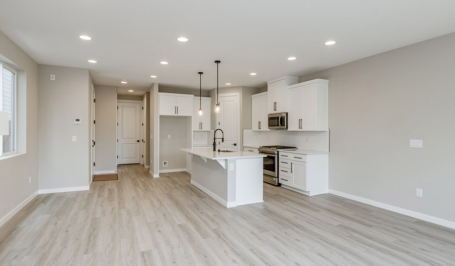 Kitchen of the Ironwood floor plan