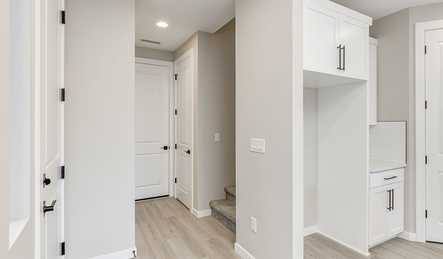 Mudroom of the Ironwood floor plan