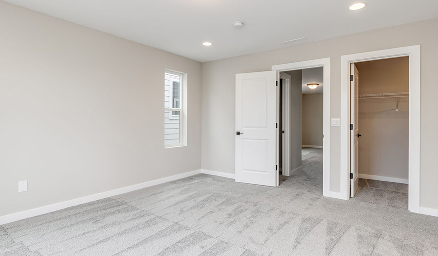 Bedroom of the Ironwood floor plan
