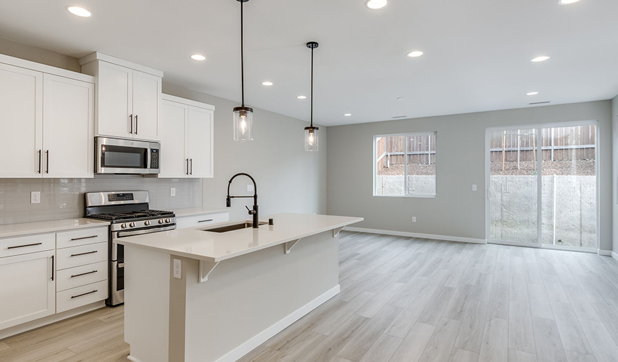 Kitchen of the IronwoodII floor plan