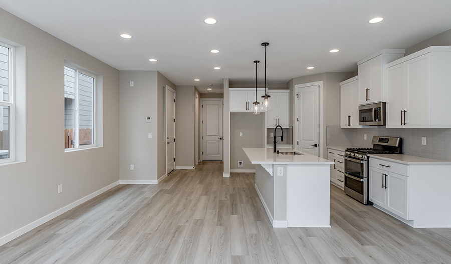 Kitchen of the IronwoodII floor plan