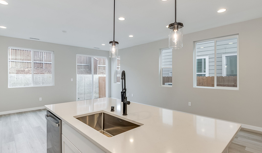 Kitchen of the IronwoodII floor plan