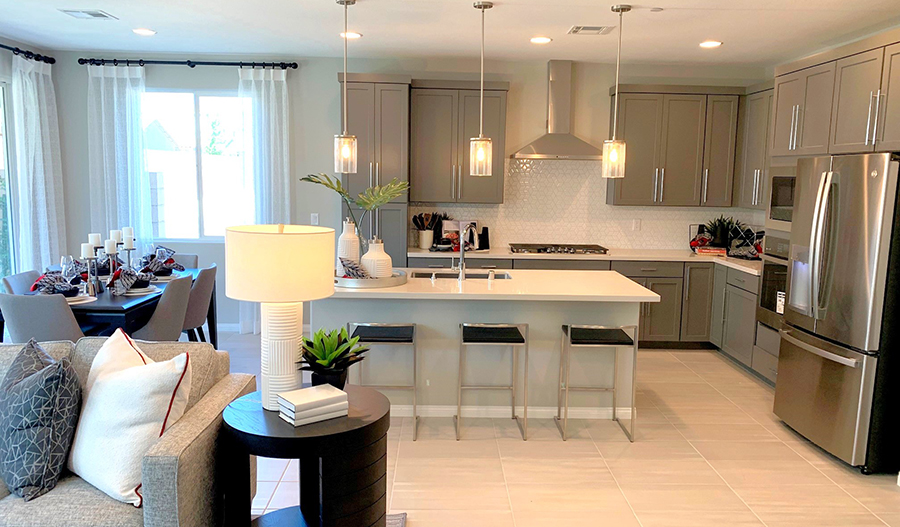 Kitchen of the Boxwood floor plan
