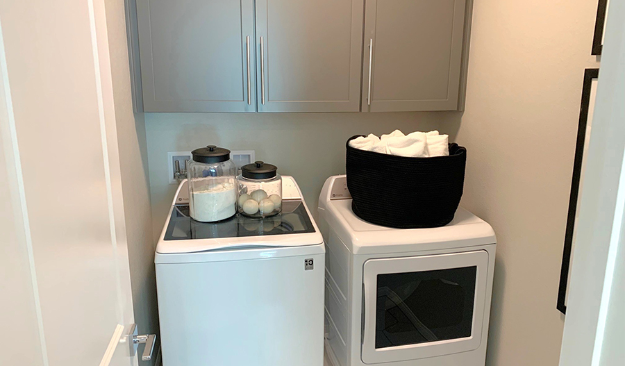 Laundry Room of the Boxwood floor plan