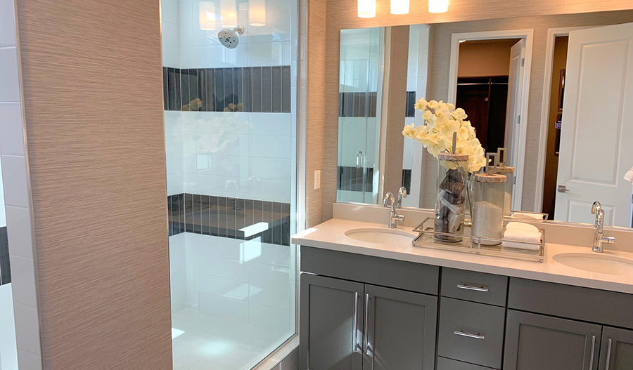 Bathroom of the Boxwood floor plan