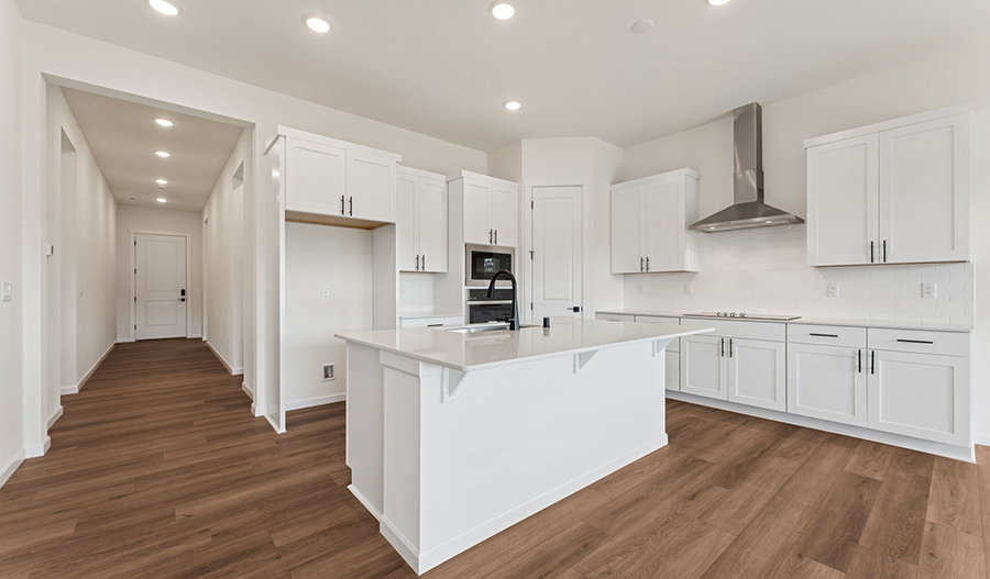 Kitchen of the Arlington floor plan