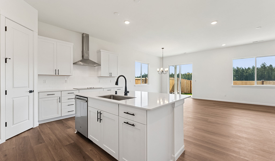 Kitchen of the Arlington floor plan