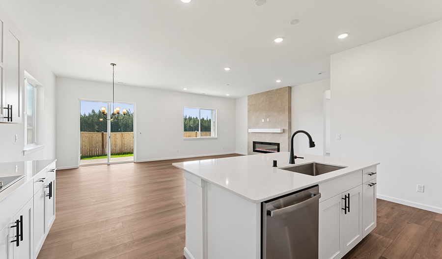 Kitchen of the Arlington floor plan