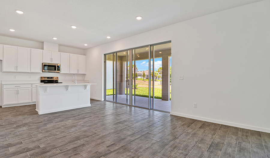 Great Room and Kitchen of the Ammolite floor plan