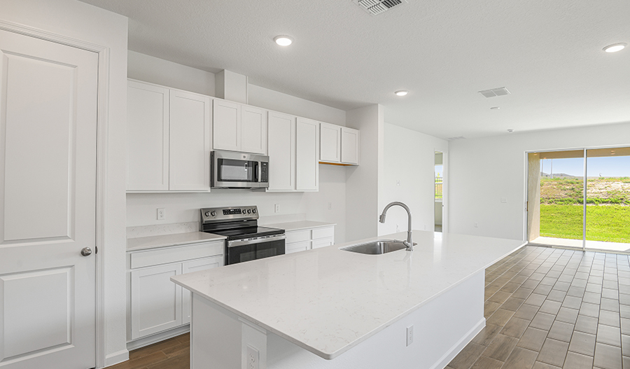 Kitchen of the Fraser floor plan