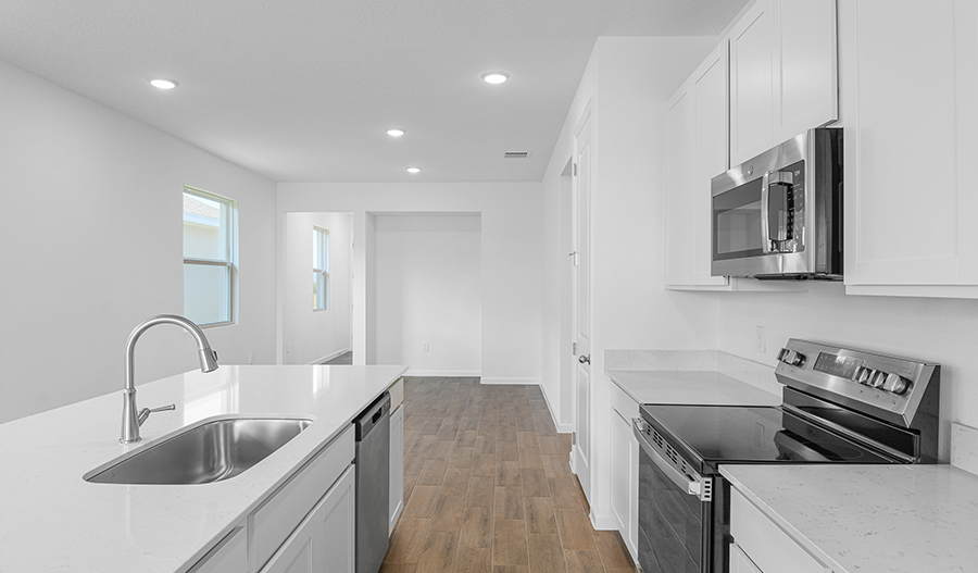 Kitchen of the Fraser floor plan