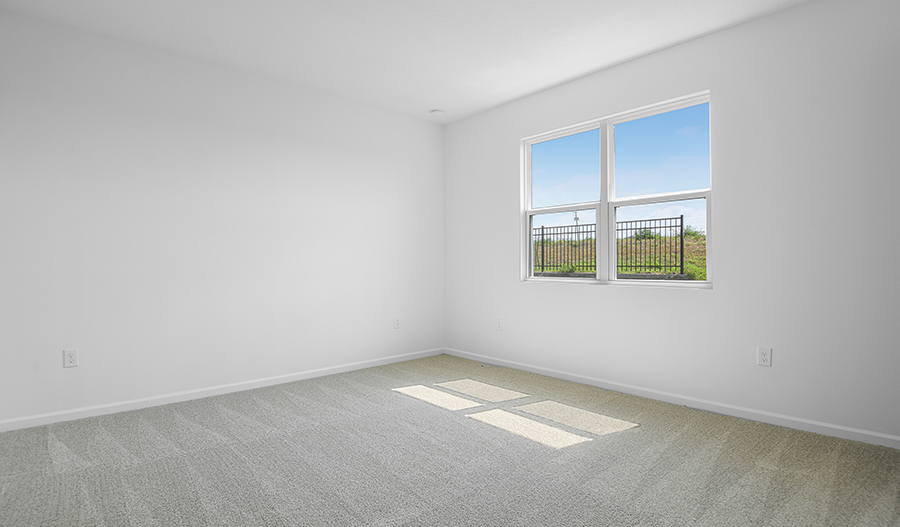 Bedroom of the Fraser floor plan