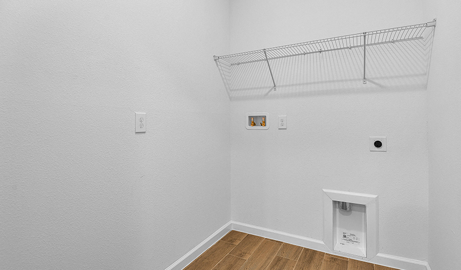 Laundry of the Fraser floor plan