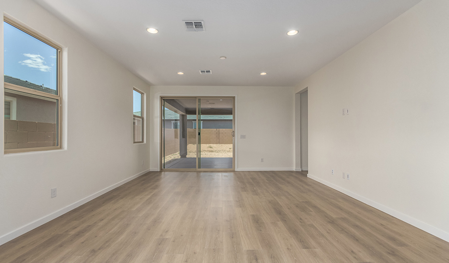 Great Room of the Sunstone floor plan