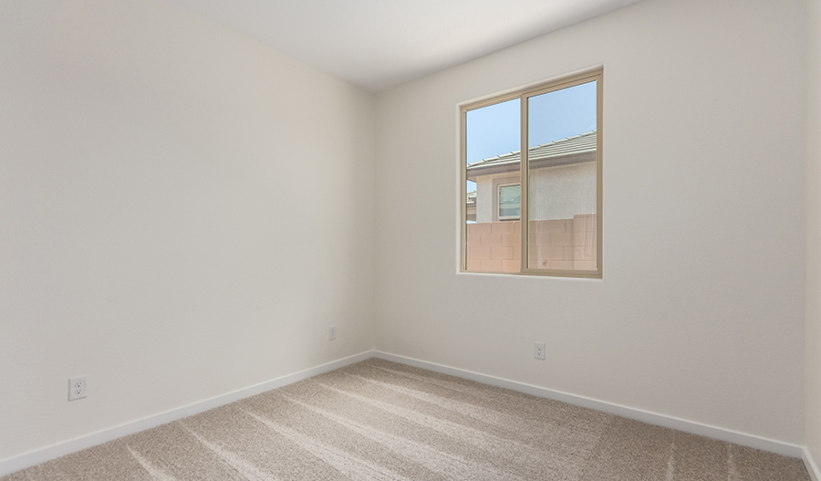 Bedroom of the Sunstone floor plan