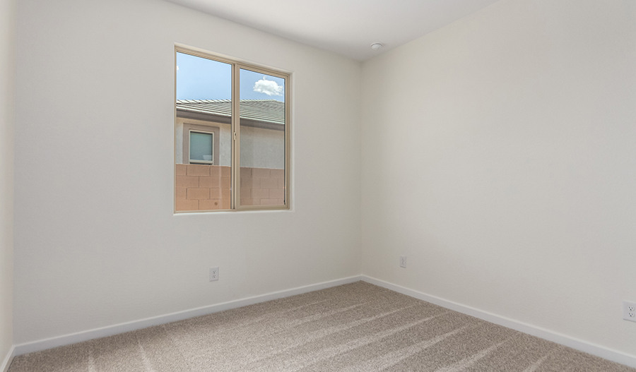 Bedroom of the Sunstone floor plan