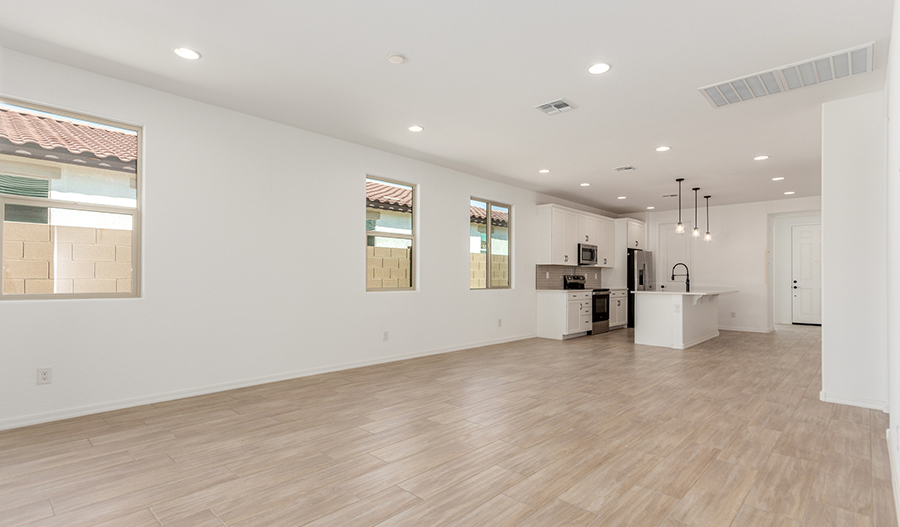 Great Room of the Sunstone floor plan