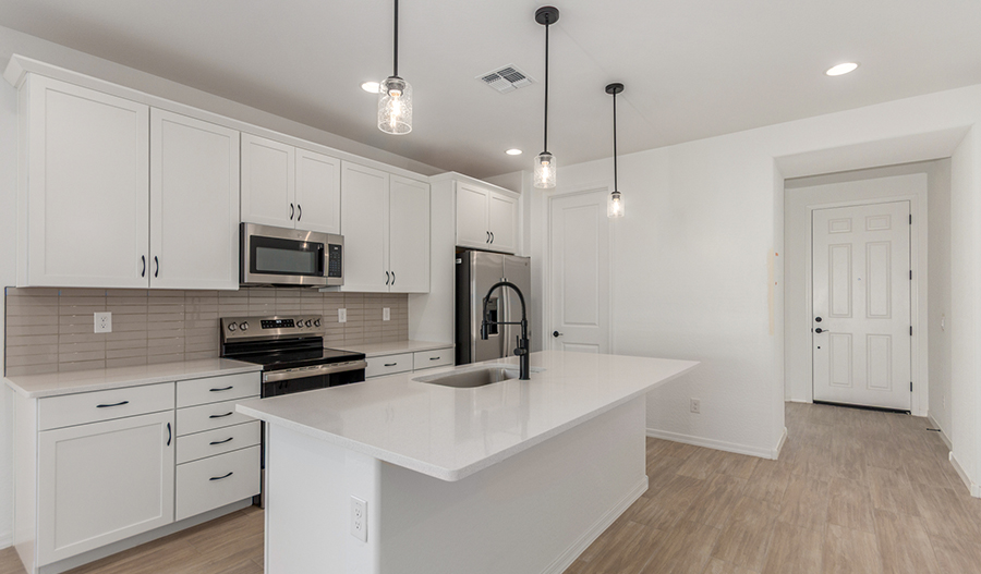 Kitchen of the Sunstone floor plan