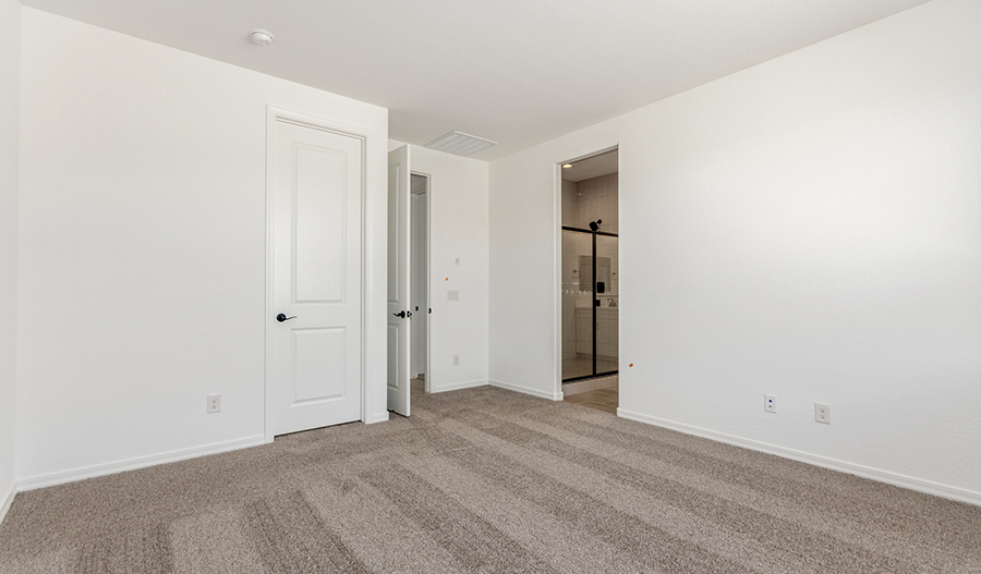 Bedroom of the Sunstone floor plan