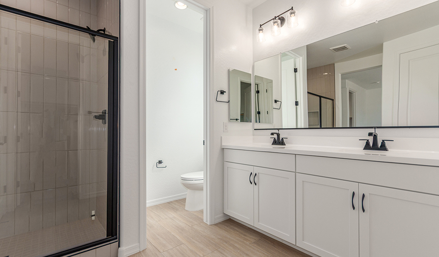Bathroom of the Sunstone floor plan