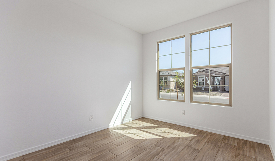 Bedroom of the Sunstone floor plan
