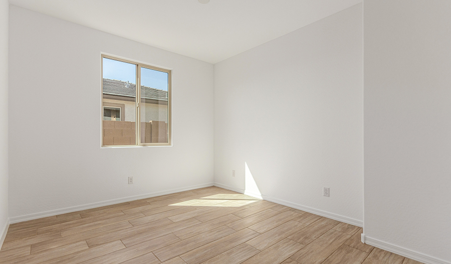 Bedroom of the Sunstone floor plan