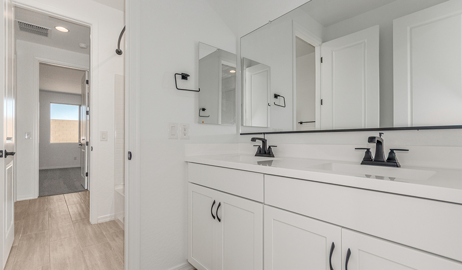Bathroom of the Sunstone floor plan