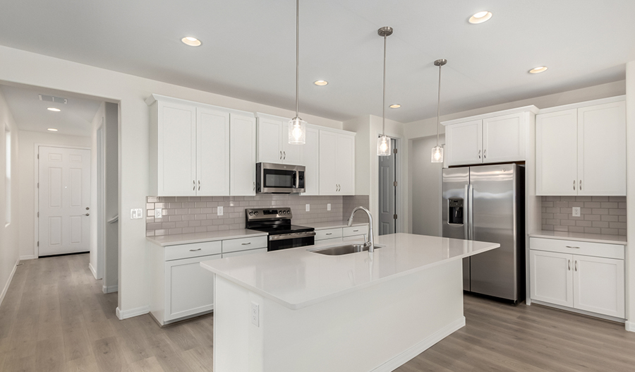 Kitchen of the Zinc floor plan