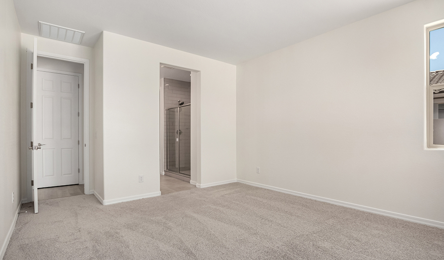Bedroom of the Zinc floor plan