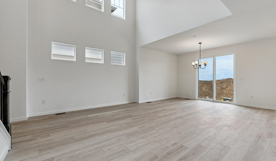Great Room of the Layla floor plan