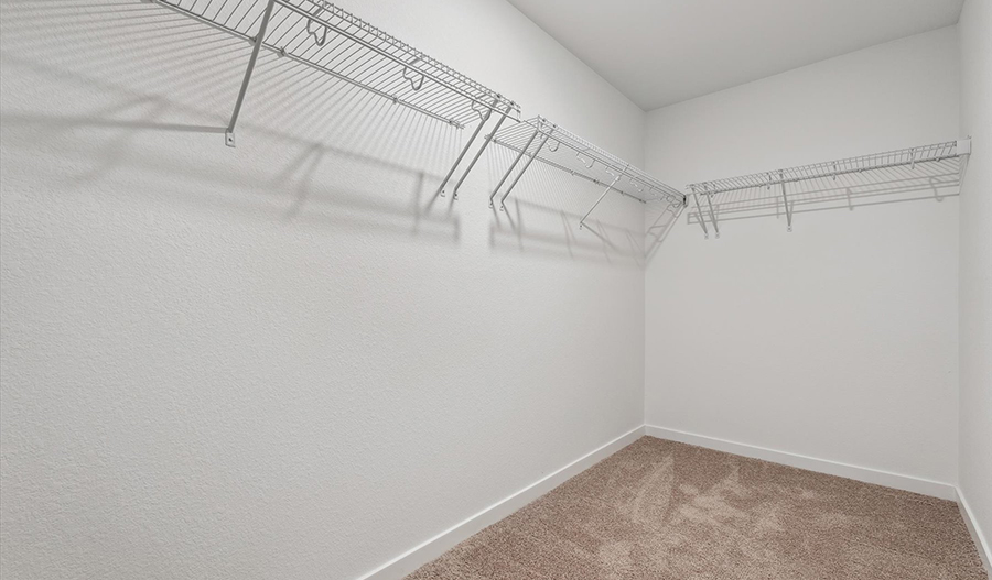 Closet of the Layla floor plan