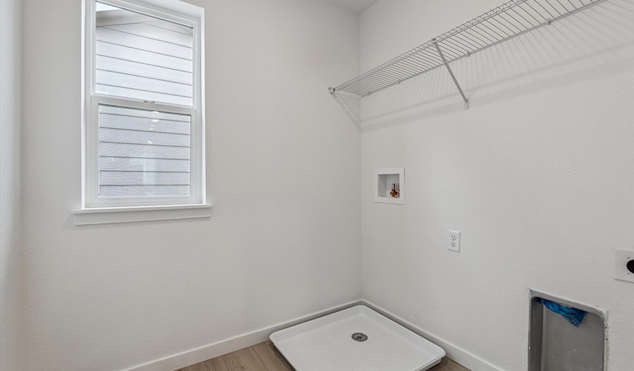 Laundry of the Layla floor plan