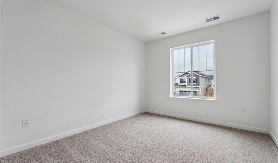 Bedroom of the Layla floor plan